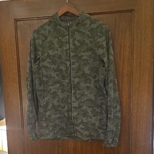 lululemon athletica Green Camouflage Hoodie